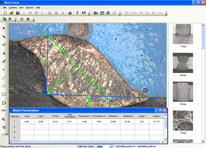 Metallurgical Image Analysis Software