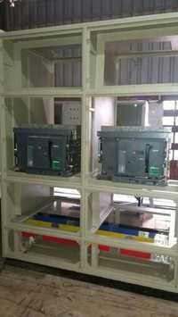 Power Mcc Panel - Aluminum Material, Three Phase System | Ip 55 Protection, Powder Coated Finish, Automatic Grade
