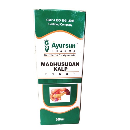 Ayurvedic Tonic For Diabetes Defeater - Madhusudan Kalp Syrup