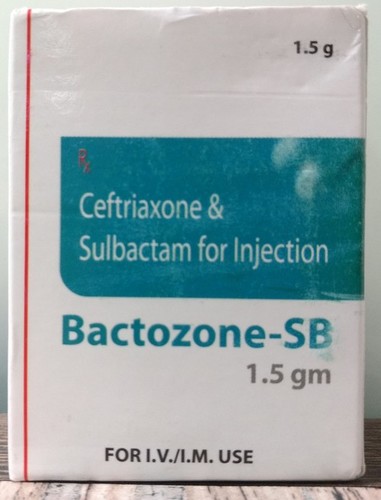 Ceftriaxone and sulbactam for injection