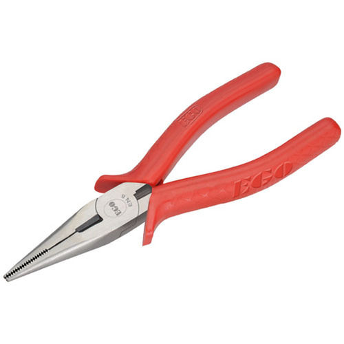 Ego Chrome Vanadium Long Nose Plier Handle Material: Rubber