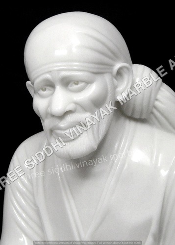 Marble Sai Baba Statue  