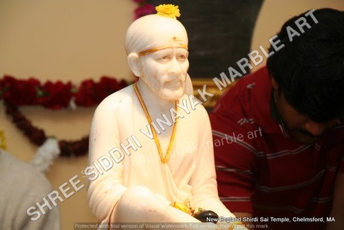 Shirdi Sai Baba Marble Murti