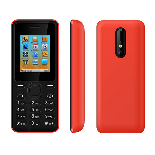 1.8 Inch Bar Phone - Plastic, 111x47x14mm | 32MB RAM, 32MB ROM, Dual SIM, Bluetooth, FM Radio, Torch, Dual Standby, 0.08MP Camera