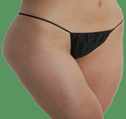 Aromablendz Thongs Black Seamless