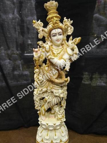 Marble Krishna Statue