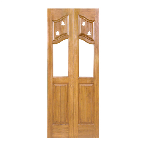Teak Wooden Pooja Doors By SHREE BALAJI WOOD IMPEX