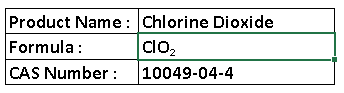 Chlorine Dioxide
