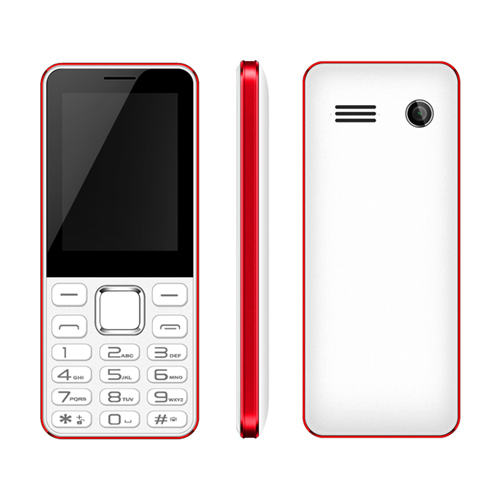 2.4 Inch Bar Phone - Plastic Body 111x47x12.9 mm 32MB RAM + 32MB ROM Dual SIM 0.08MP Camera Bluetooth 600-1400mAh Battery MP3/MP4 Functionality