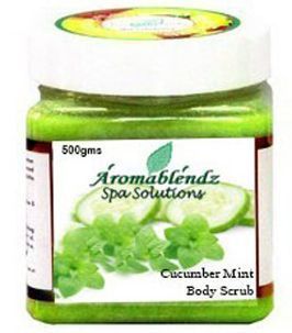 Aromablendz Cucumber & Mint Body Scrub