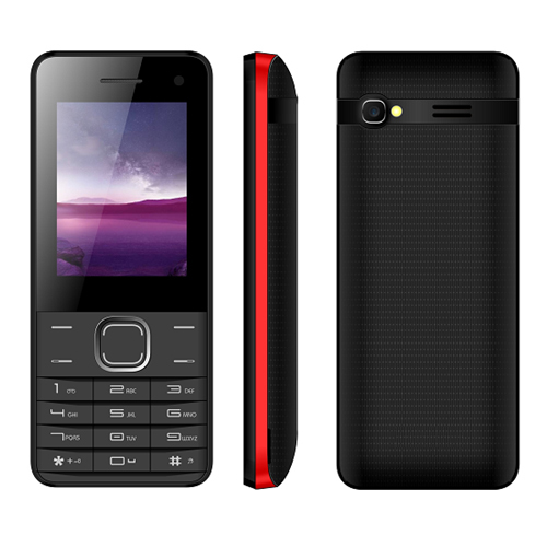 W07 2.4 Inch Bar Phone - Plastic Body 111x47x13.8mm | Dual SIM 0.08MP Camera 32MB RAM Bluetooth Support Torch Function Color Display