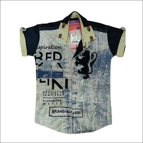 Printed Kids Fancy Shirts