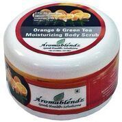 Aromablendz Orange And Green Tea Moisturizing Body Scrub