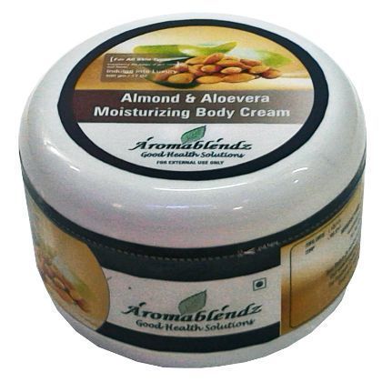 Aromablendz Moisturizing Almond and Aloe Vera Body Cream