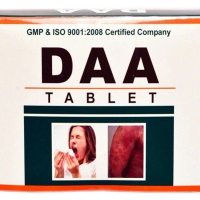 Ayurvedic & Herbal Tablet For Antiallergic - Daa Tablet