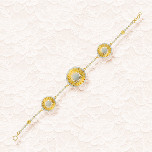 Golden Elegance Bracelet - 22K Yellow Gold, 7.105 Grams | Expertly Crafted for Every Occasion, Lightweight Beauty Enhancer