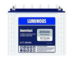 Luminous 150 Amp tubular battery- Shakti Charge 18