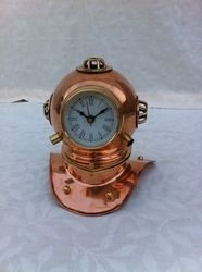 Diving Helmet With Clock