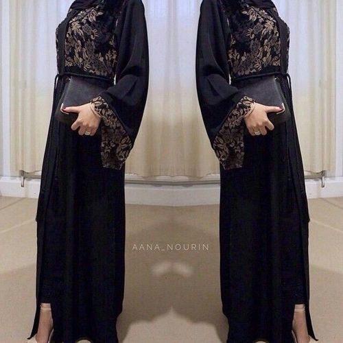 Muslim Girls Fancy Abaya Bust Size: 44.1 /112 Cm Centimeter (Cm)