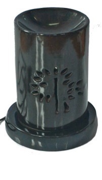 Aromablendz Electrical Cylindrical Black Diffuser