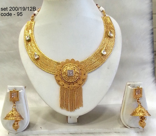 Copper Alloy Necklace  Set