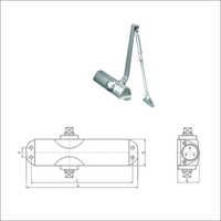 Curved Door Closer