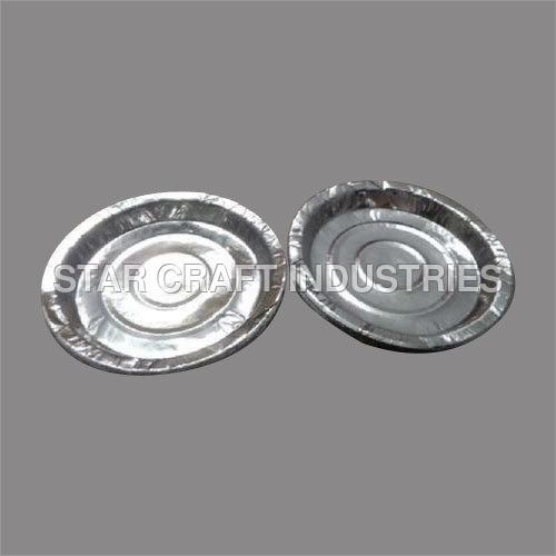 Disposable Silver Paper Plate
