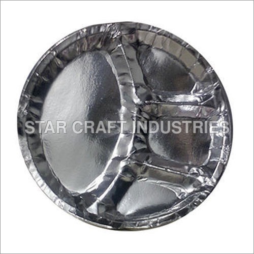 Silver Paper Thali
