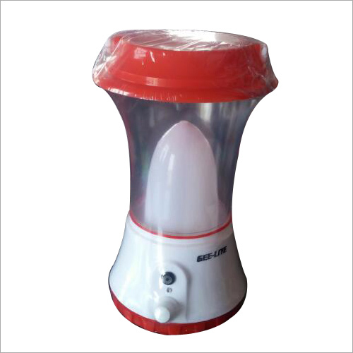 Red Solar Camping Lantern