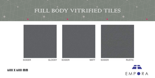 Ceramic Soider Full Body Marble Finish Tiles