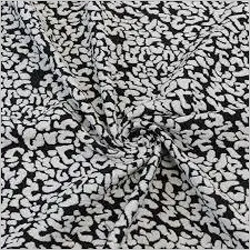 Black & White Jacquard Knitted Fabrics
