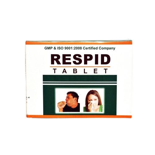 Herbal Ayurvedic Medicine For Respiratory - Respid Tablet