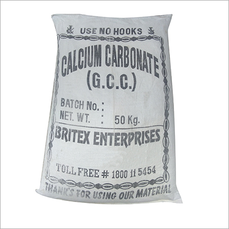 Ground Calcium Carbonate Powder Chemical Composition: Caco3