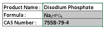 Disodium Phosphate