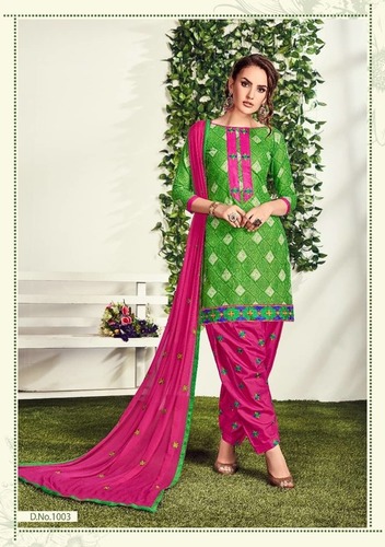 COTTON PRINTED DRESS MATERIALS