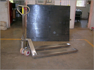 Hydraulic Pallet Truck (std) m.o.c. Stainless Steel