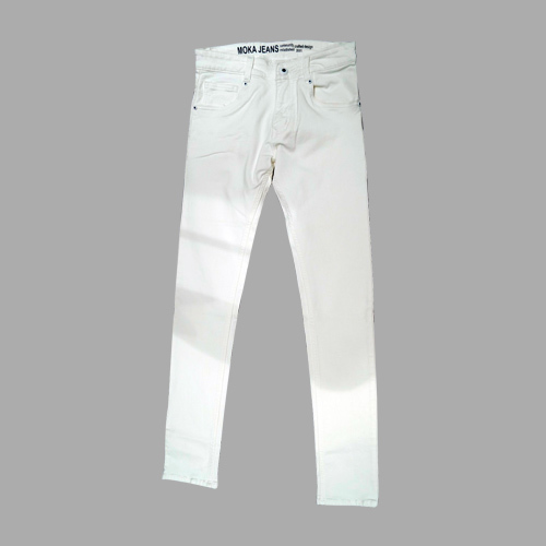 Men's White Jeans