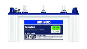 Luminous 150 Amp tublar battery- Inverlast 18039