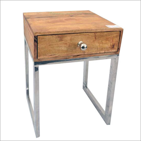 Wooden Bedside Cabinet