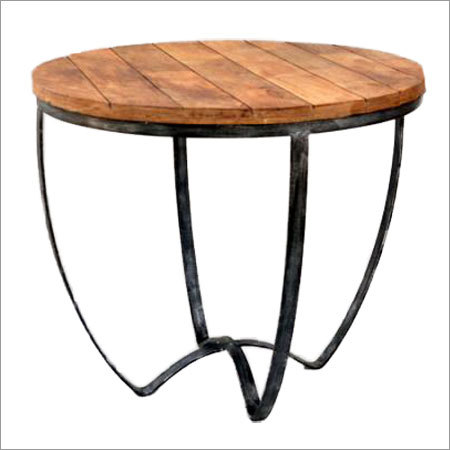 Wooden Iron Stools