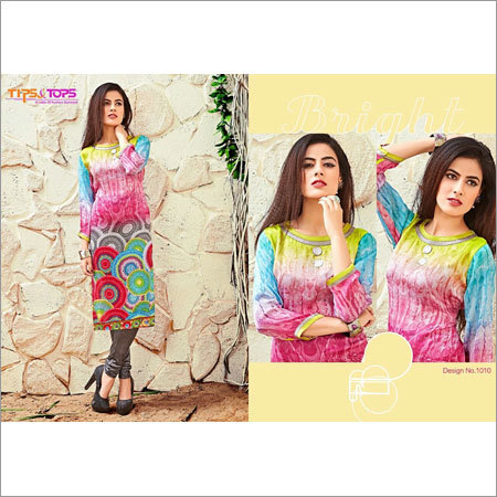 Ladies Digital Print Kurti