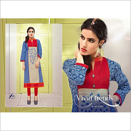 Ladies Designer Handloom Kurtis