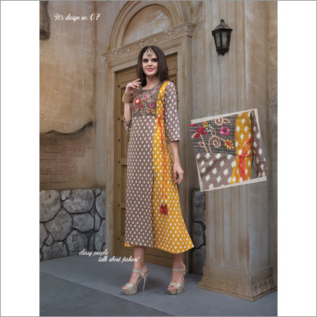 Ladies Printed Kurti