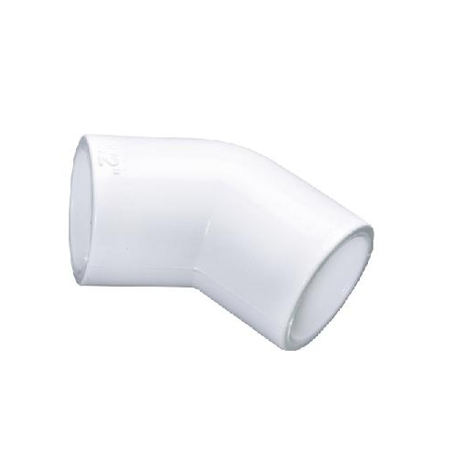 Upvc Elbow 45 - Color: White