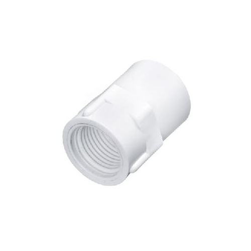 UPVC FTA - White Color, Premium Quality UPVC Material | Leak-Proof Design, Optimal Strength for Pipe Fitting Applications