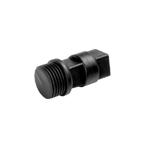 Black Upvc Solid End Plug