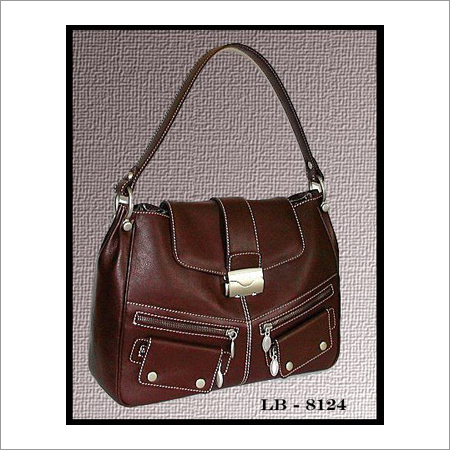 Ladies Brown Leather Handbags