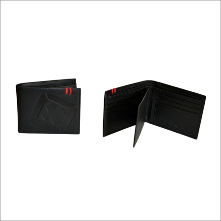 Black Leather Men Wallet