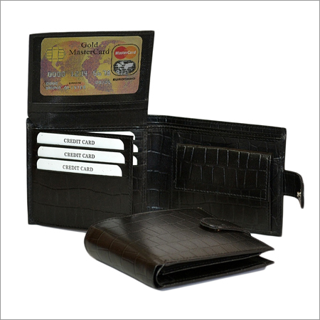 Brown Genuine Leather Hand Crafted Wallet
