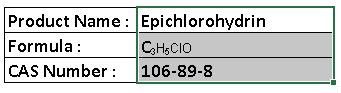 Epichlorohydrin